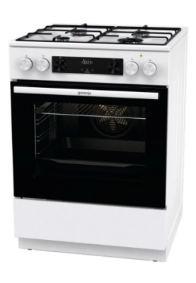 Комбінована плита Gorenje GKS6C70WJ (FM6A4D-JPD4B) (6851403)