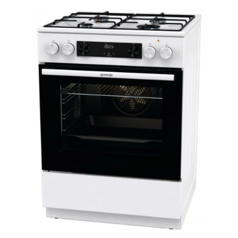 Комбінована плита Gorenje GKS6C70WJ (FM6A4D-JPD4B) (6851403)