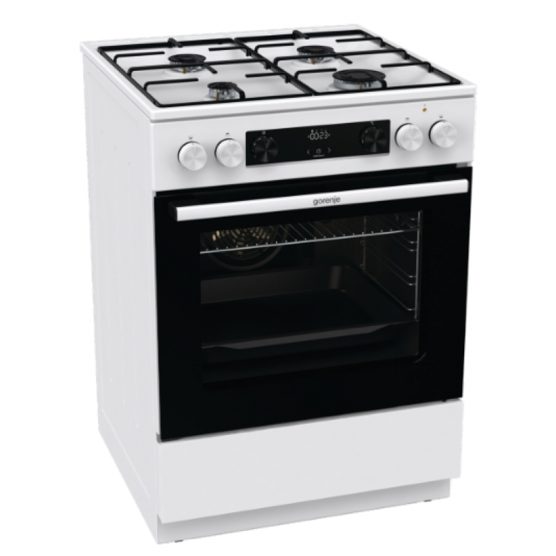 Комбінована плита Gorenje GKS6C70WJ (FM6A4D-JPD4B) (6851403)