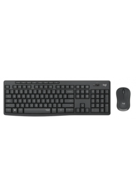 IT набір Logitech MK295 Silent Wireless Combo, US, Graphite (920-009800) (6836269)