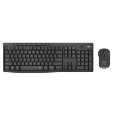 IT набір Logitech MK295 Silent Wireless Combo, US, Graphite (920-009800) (6836269)