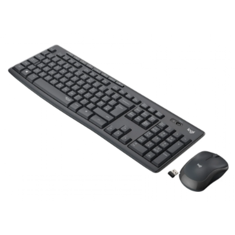 IT набір Logitech MK295 Silent Wireless Combo, US, Graphite (920-009800) (6836269)