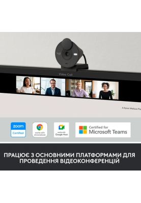 Веб-камера Logitech BRIO 300 FHD Graphite (960-001436) (6857745)