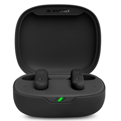 Гарнітура JBL WAVE FLEX Black (JBLWFLEXBLK) (6861935)