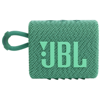 Портативна акустика JBL GO 3 Eco Green (JBLGO3ECOGRN) (6868072)