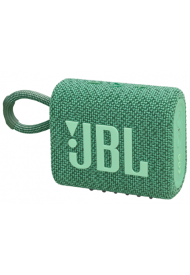 Портативна акустика JBL GO 3 Eco Green (JBLGO3ECOGRN) (6868072)