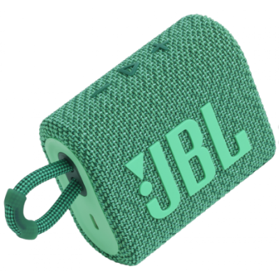 Портативна акустика JBL GO 3 Eco Green (JBLGO3ECOGRN) (6868072)