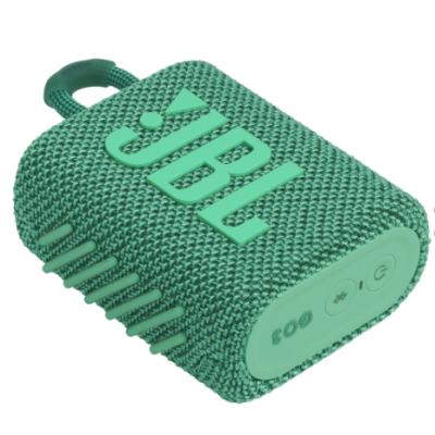 Портативна акустика JBL GO 3 Eco Green (JBLGO3ECOGRN) (6868072)