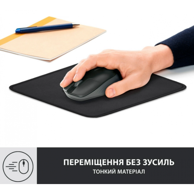 Килимок для мишi Logitech Studio Series Graphite (956-000049) (6794330)