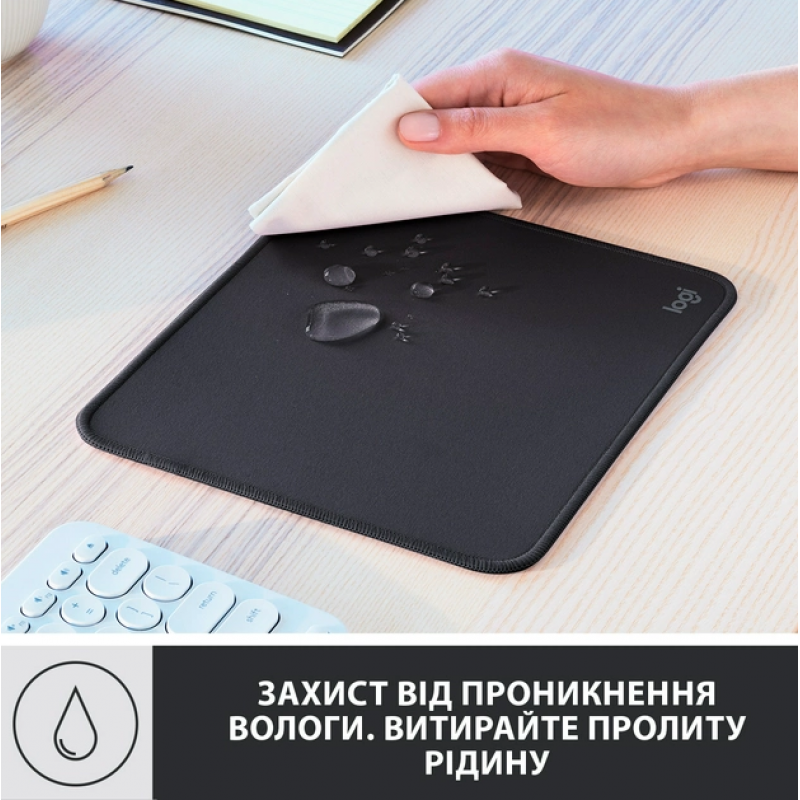 Килимок для мишi Logitech Studio Series Graphite (956-000049) (6794330)