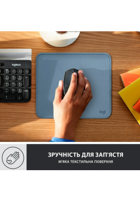 Килимок для мишi Logitech Studio Series Blue (956-000051) (6794332)