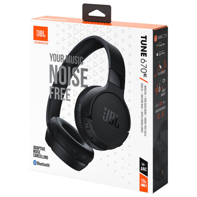 Гарнітура JBL TUNE 670NC Black (JBLT670NCBLK) (6861956)