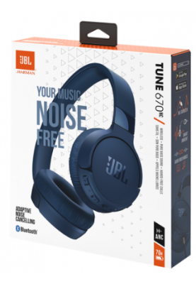 Гарнітура JBL TUNE 670NC Blue (JBLT670NCBLU) (6861958)