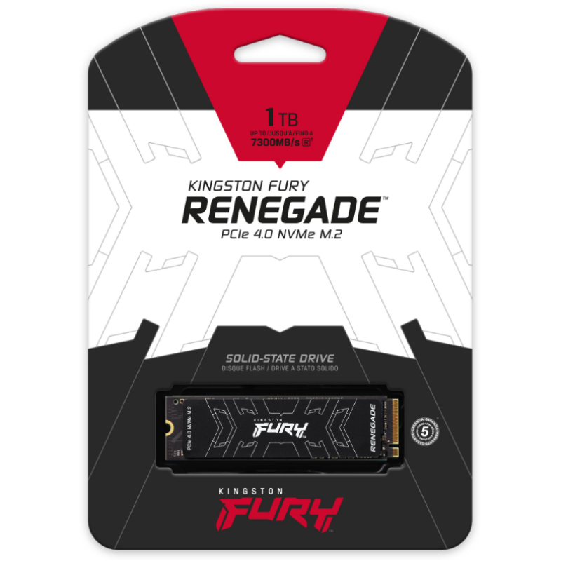 SSD накопичувач Kingston Fury Renegade PCIe 4.0 NVMe M.2 1TB (6859250)