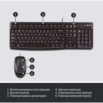 IT набор Logitech MK120, US (920-002563) (6836234)