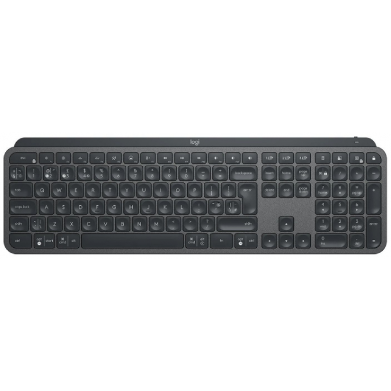 Клавіатура LOGITECH MX Master Keys for Business, US, Graphite (920-010251) (6857598)