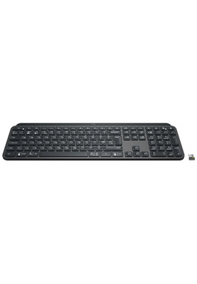 Клавіатура LOGITECH MX Master Keys for Business, US, Graphite (920-010251) (6857598)