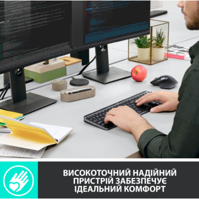 Клавіатура LOGITECH MX Master Keys for Business, US, Graphite (920-010251) (6857598) Клавіатура LOGITECH MX Master Keys for Business, US, Graphite (920-010251) (6857598)