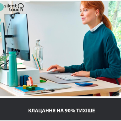 Миша комп'ютерна Logitech Signature M650 Wireless OFF White B2B (910-006275) (6859756)