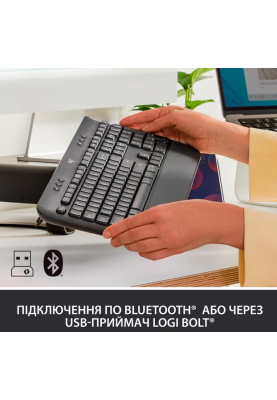 Клавіатура Logitech Signature K650, UA, Graphite (920-010945)  (6823478)