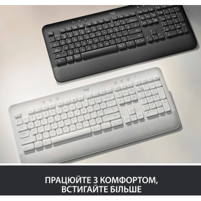 Клавіатура Logitech Signature K650, UA, Graphite (920-010945) (6823478)