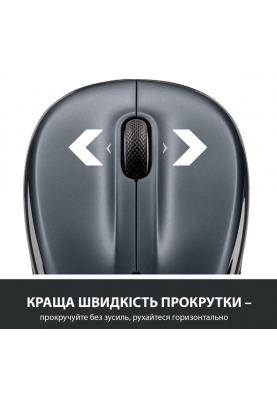 Миша комп'ютерна Logitech M325s Wireless Dark Silver (910-006812) (6848839)