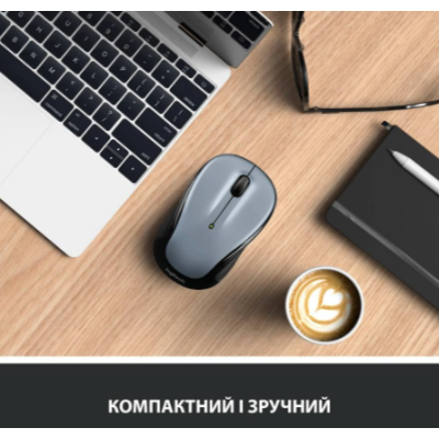Миша комп'ютерна Logitech M325s Wireless Light Silver (910-006813) (6848840)