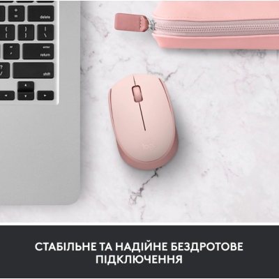 Миша комп'ютерна Logitech M171 Wireless Mouse, Rose (910-006865) (6857588) Миша комп'ютерна Logitech M171 Wireless Mouse, Rose (910-006865) (6857588)