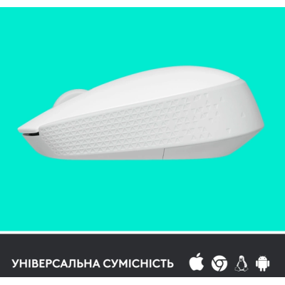 Миша комп'ютерна Logitech M171 Wireless Mouse, White (910-006867) (6857590)
