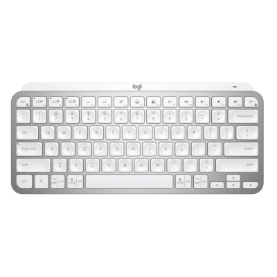 Клавіатура Logitech MX Keys Mini For Business, PALE, US, GREY (920-010609) (6857597)