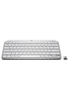 Клавіатура Logitech MX Keys Mini For Business, PALE, US, GREY (920-010609) (6857597)