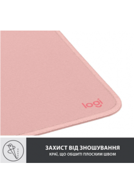 Килимок для мишi Logitech Studio Series Darker Rose (956-000050) (6794331)