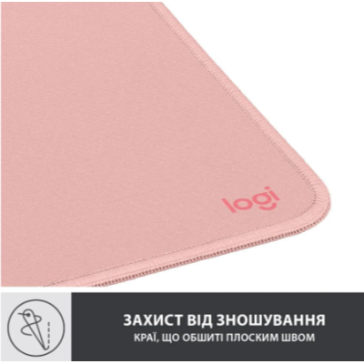 Килимок для мишi Logitech Studio Series Darker Rose (956-000050) (6794331)