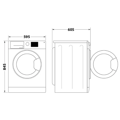 Пральна машина автоматична Whirlpool FFB 10469 BV UA (6857177) Пральна машина автоматична Whirlpool FFB 10469 BV UA (6857177)