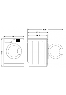 Пральна машина автоматична Whirlpool FFB 11469 BCV (6876243)