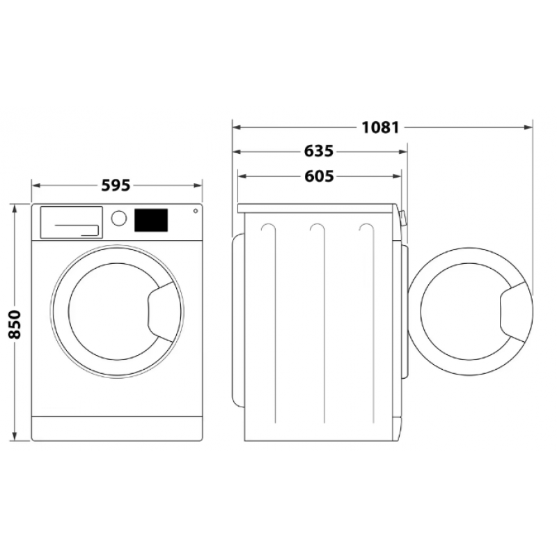 Пральна машина автоматична Whirlpool FFB 11469 BCV (6876243)