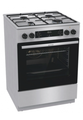 Комбінована плита Gorenje GKS6C70XJ (FM6A4D-JPJDB) (6851428)