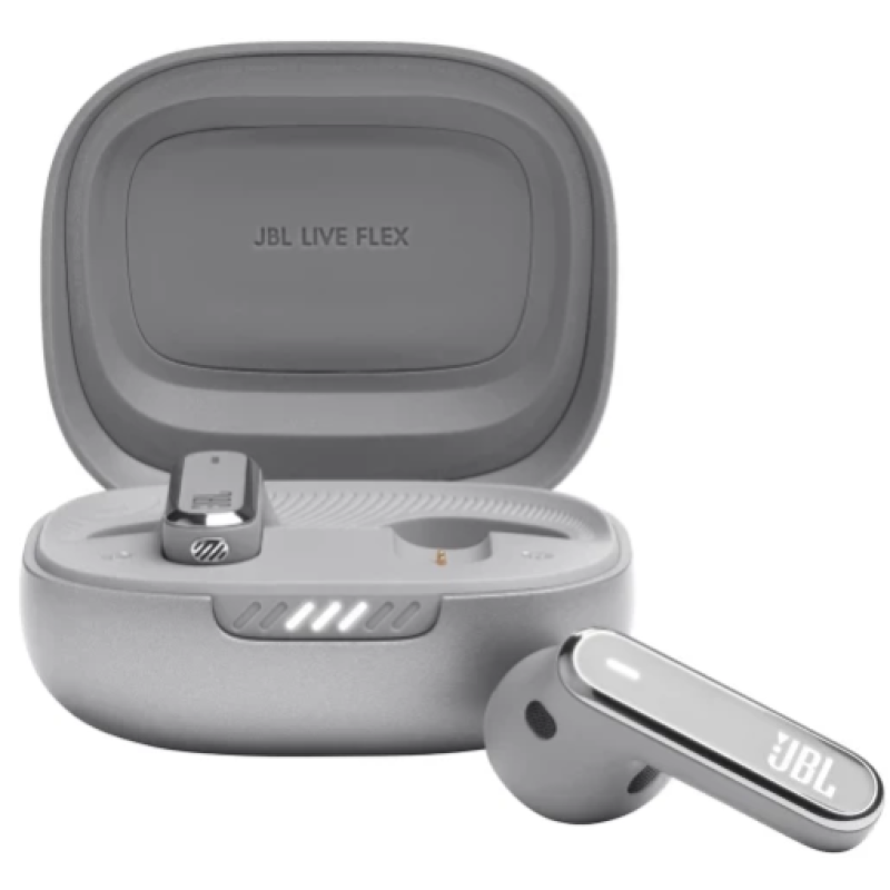 Гарнітура JBL LIVE FLEX Silver (JBLLIVEFLEXSVR) (6880480)