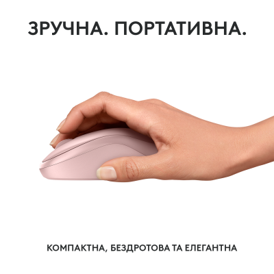 Миша Logitech M240 Silent Bluetooth Rose (6878948) Миша Logitech M240 Silent Bluetooth Rose (6878948)