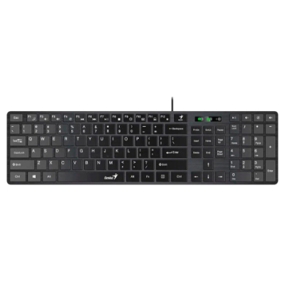 IT набір Genius C-126 SlimStar USB Black Ukr (6823064)