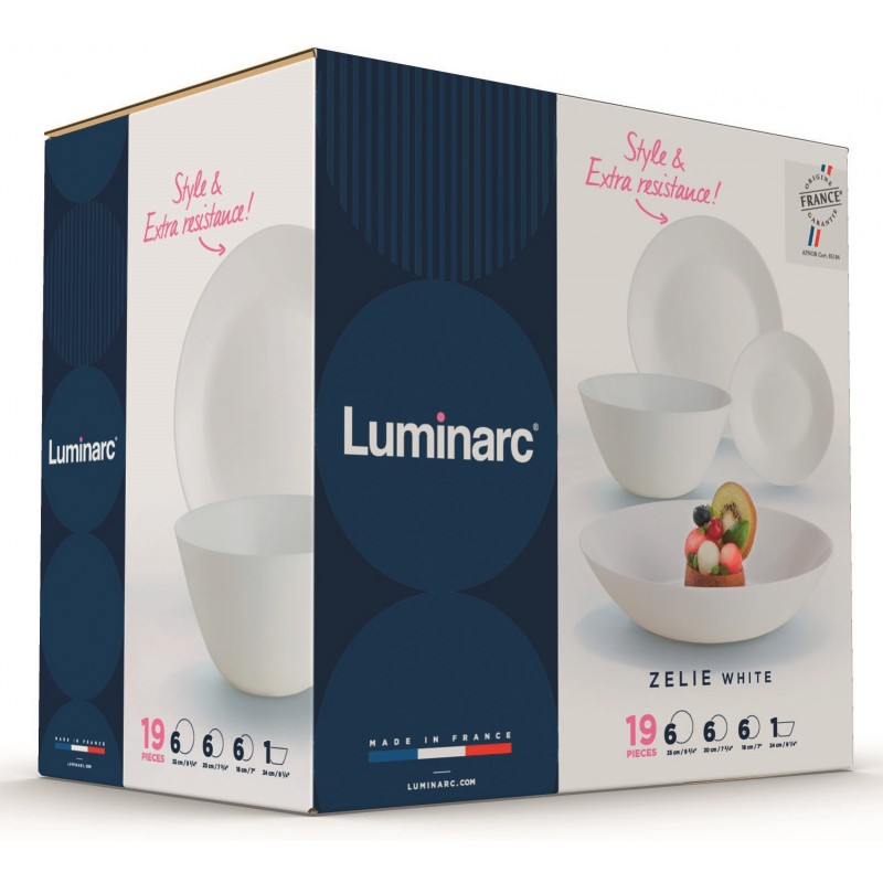 Сервіз Luminarc Zelie, 19 предметів (6878964)