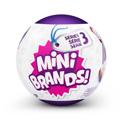 Ігровий набір Zuru Mini Brands Global Supermarket Фігурки-сюрприз у шарі 5 шт. в асорт. (6855984)