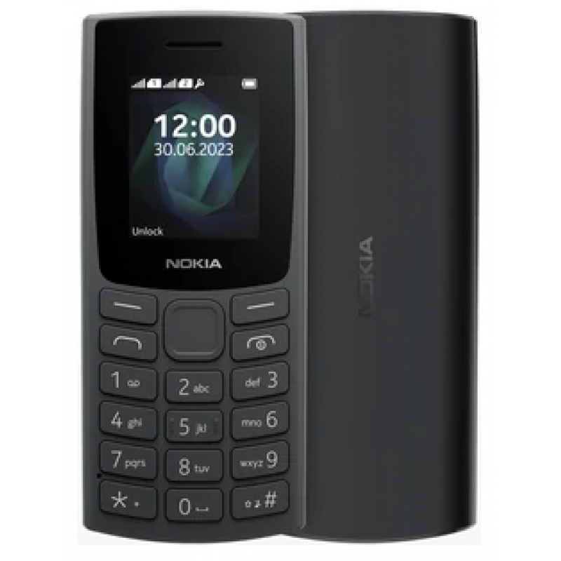 Мобільний телефон Nokia 105 Dual SIM (TA-1557) Charcoal (6885067)