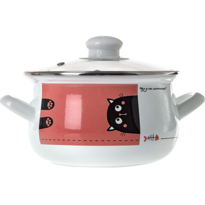 Каструля Infinity SD-1619 Cat (6 л) 24 см (6873769)