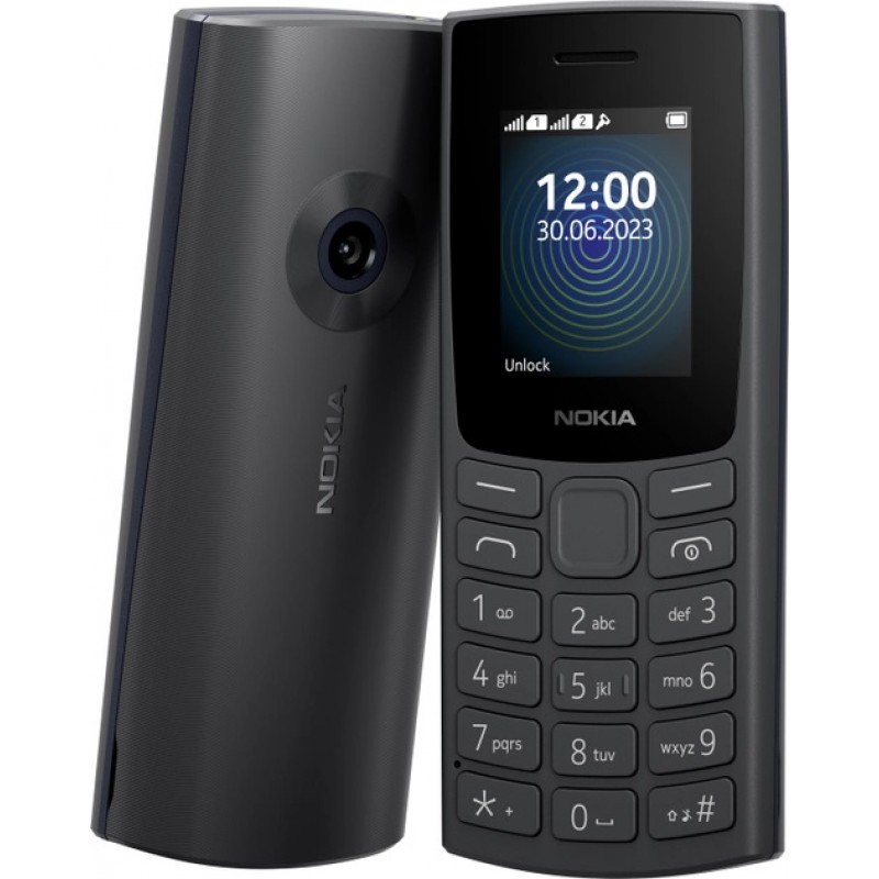 Мобільний телефон Nokia 110 Dual SIM TA-1567) Charcoal (6893381)