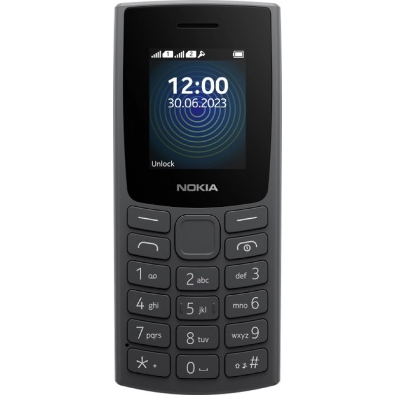 Мобільний телефон Nokia 110 Dual SIM TA-1567) Charcoal (6893381)