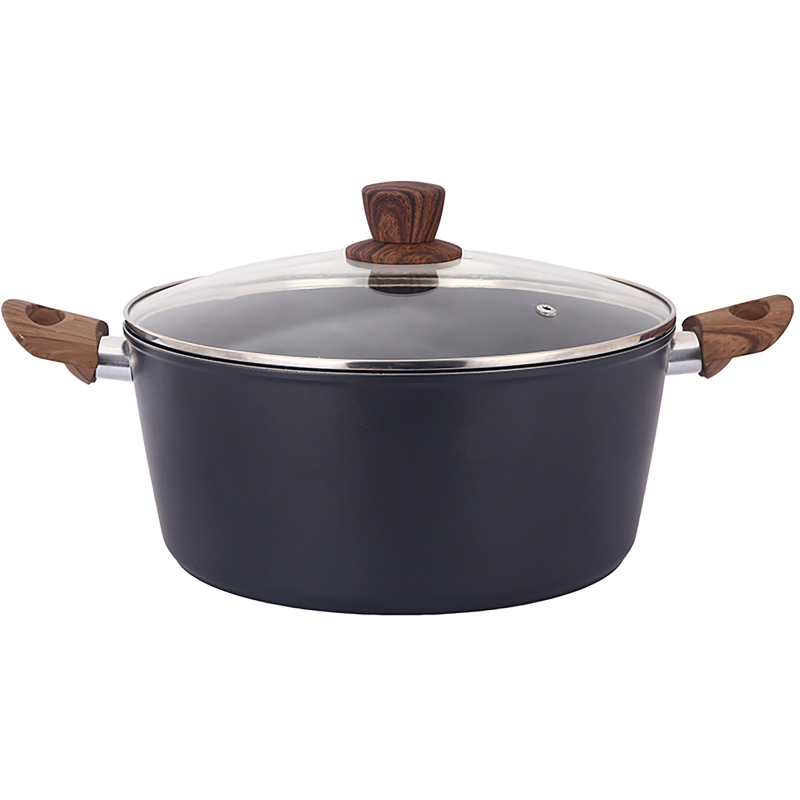 Каструля Bravo Chef класична 20 см (2.6 л) з кришкою (6859886)