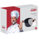 Каструля Bravo Chef класична 20 см (2.6 л) з кришкою (6859886)