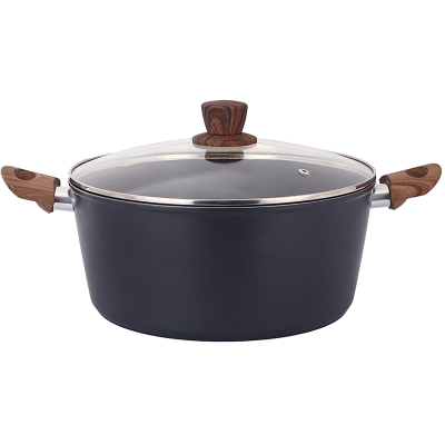 Каструля Bravo Chef класична 22 см (3.2 л) з кришкою (BC-2101-22) (6859887)