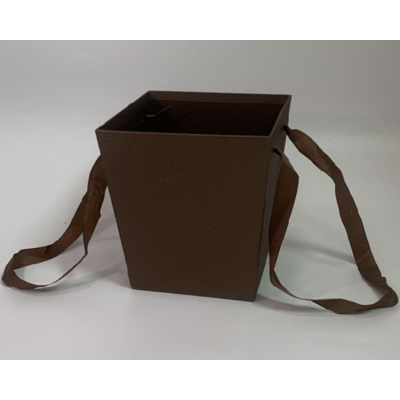 Подарункова коробка UFO W3119 BROWN BOX Flowers (6885163)